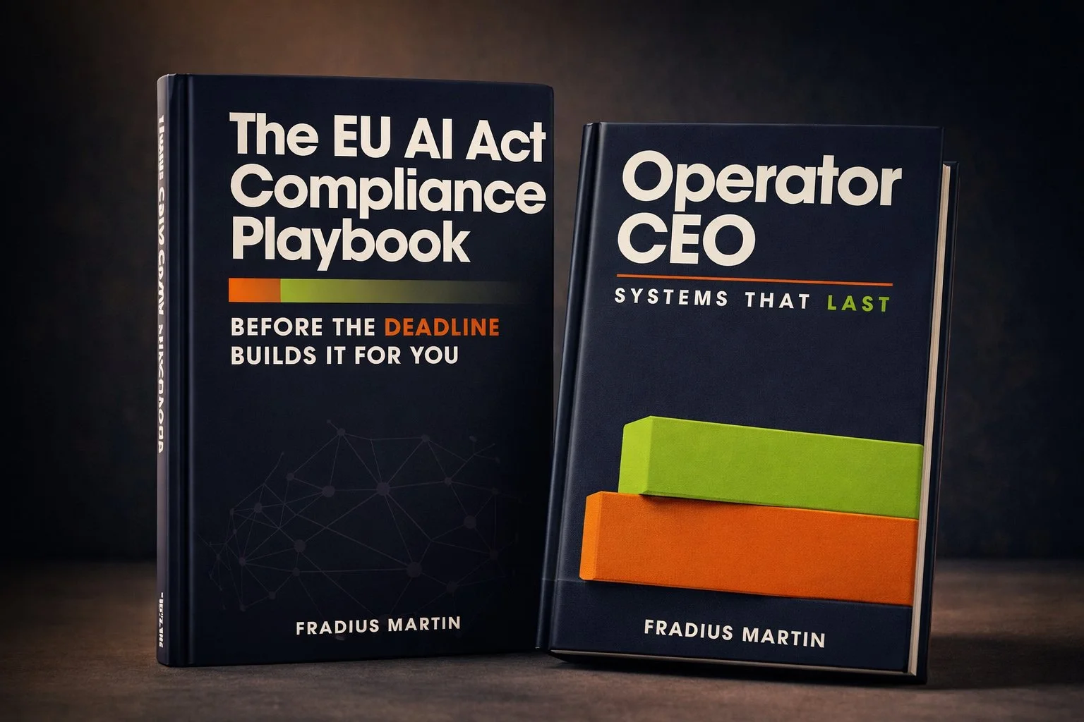 Operator CEO: Systems That Last and The EU AI Act Compliance Playbook by Fradius Martin